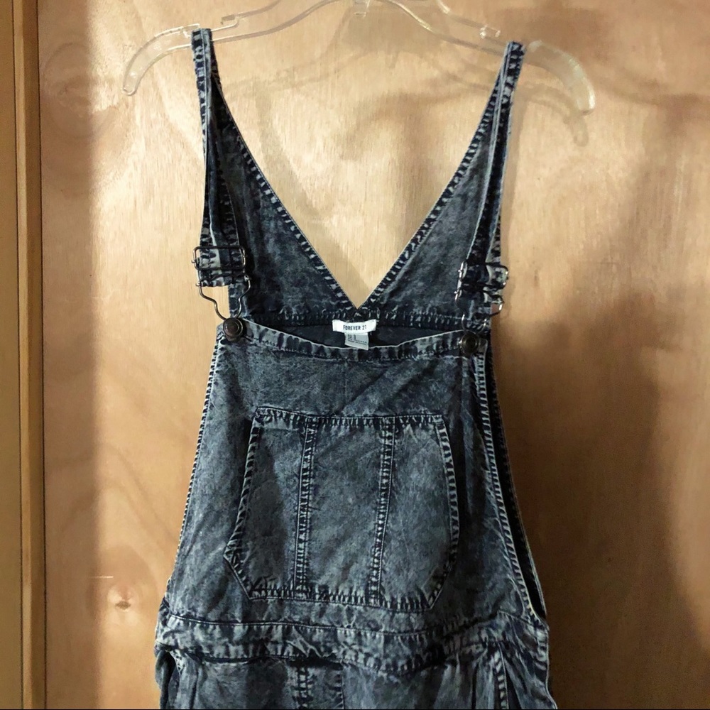 black overalls